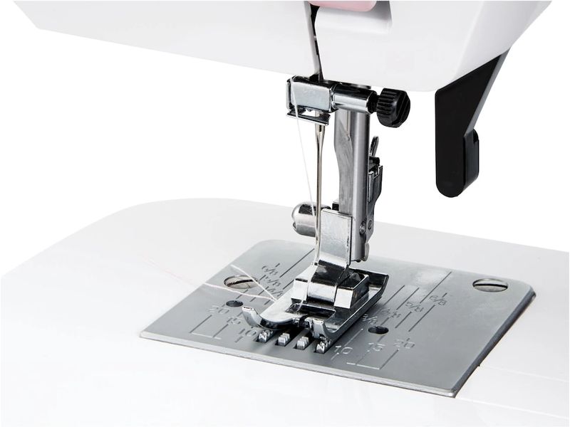 Medion Nähmaschine Life SM70 Weiss/Rosa Nähmaschine mit einer Motorleistung von 70 Watt