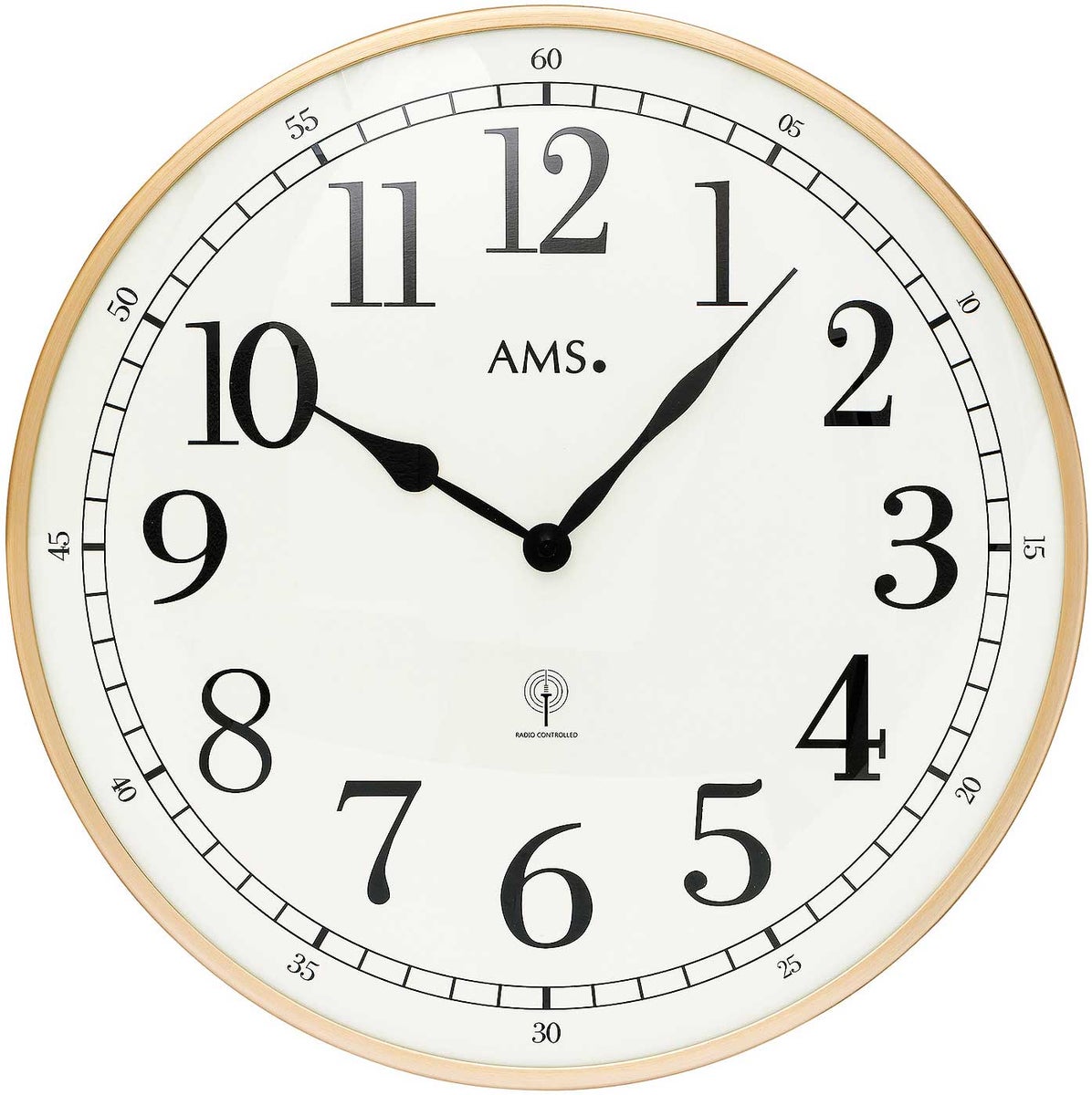 AMS wandklok 5607 | Radiogestuurde klokken