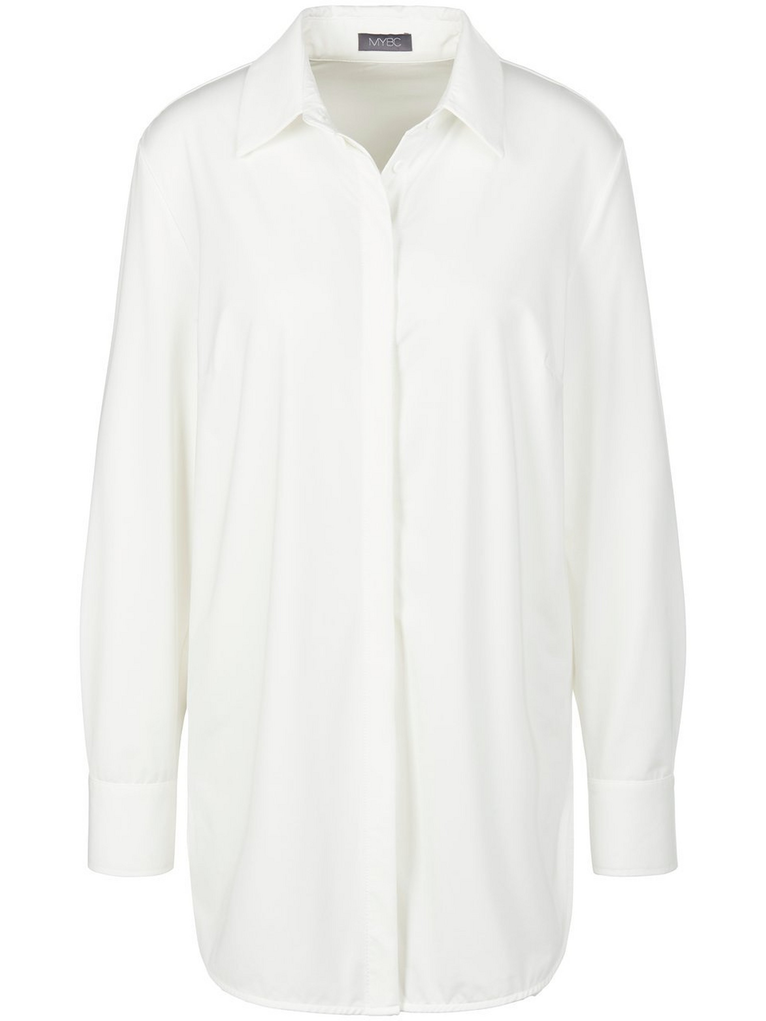 Jersey-Long-Bluse