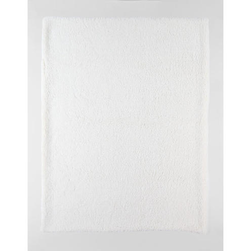 Couverture tricot avec sherpa 75x100 - Tender beige - NOUKIE 'S