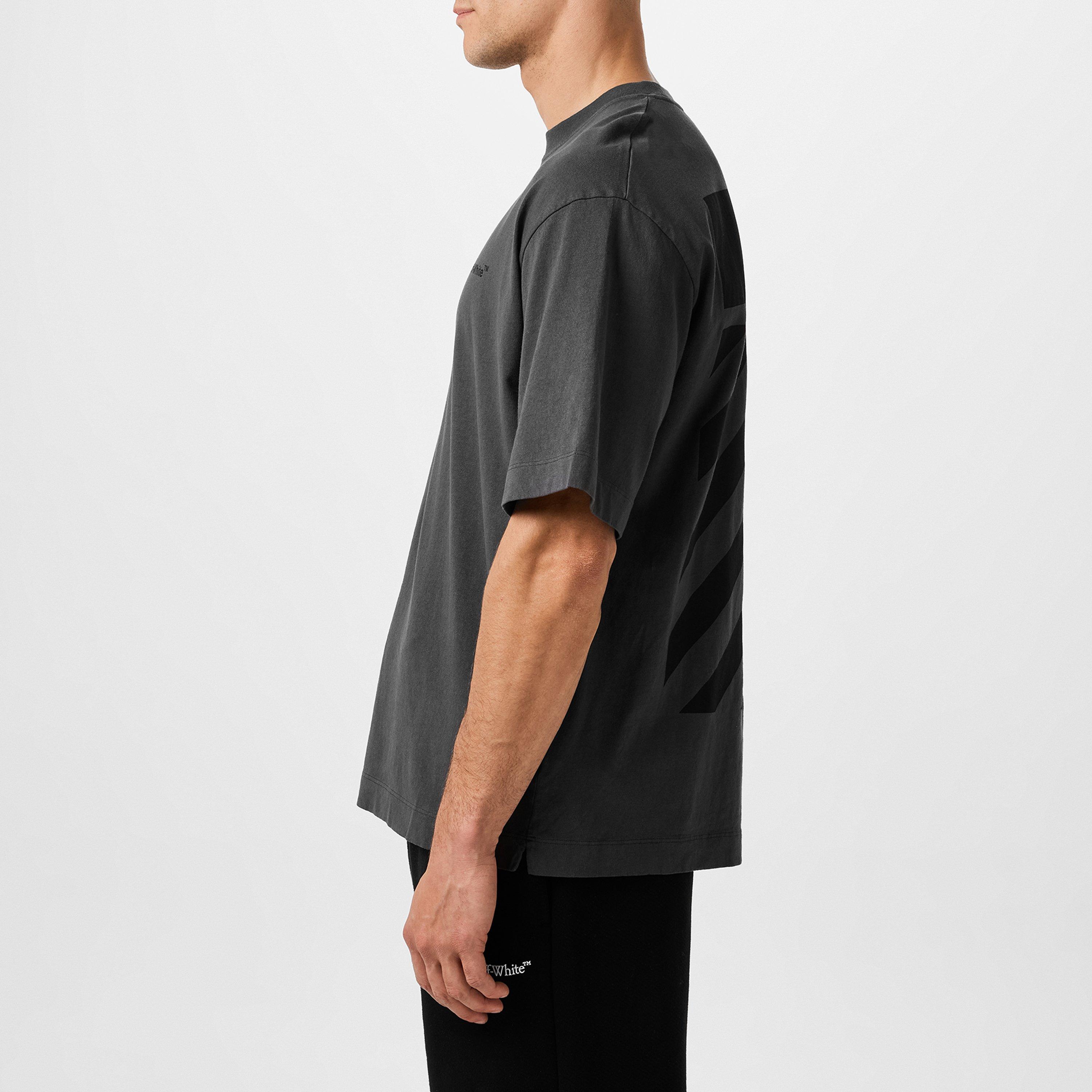 Off White Virgil Abloh Skate Short Sleeve T Shirt