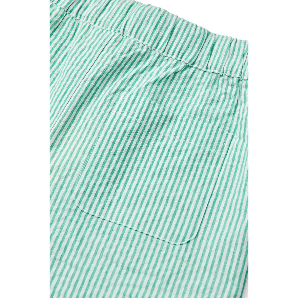 Køb COPENHAGEN COLORS Sharp Green W Cream Stripe Seersucker Pajama Bukser