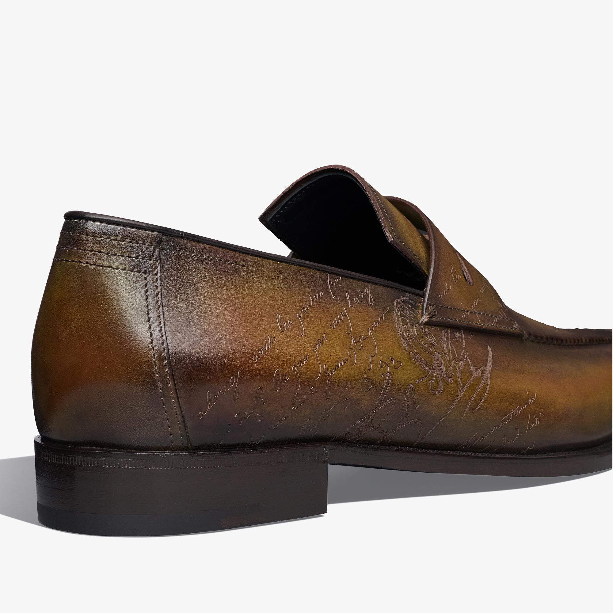 Mocassin Andy Demesure Neo En Cuir Scritto
