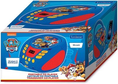 Paw Patrol CD-Spiller, Blå/Rød