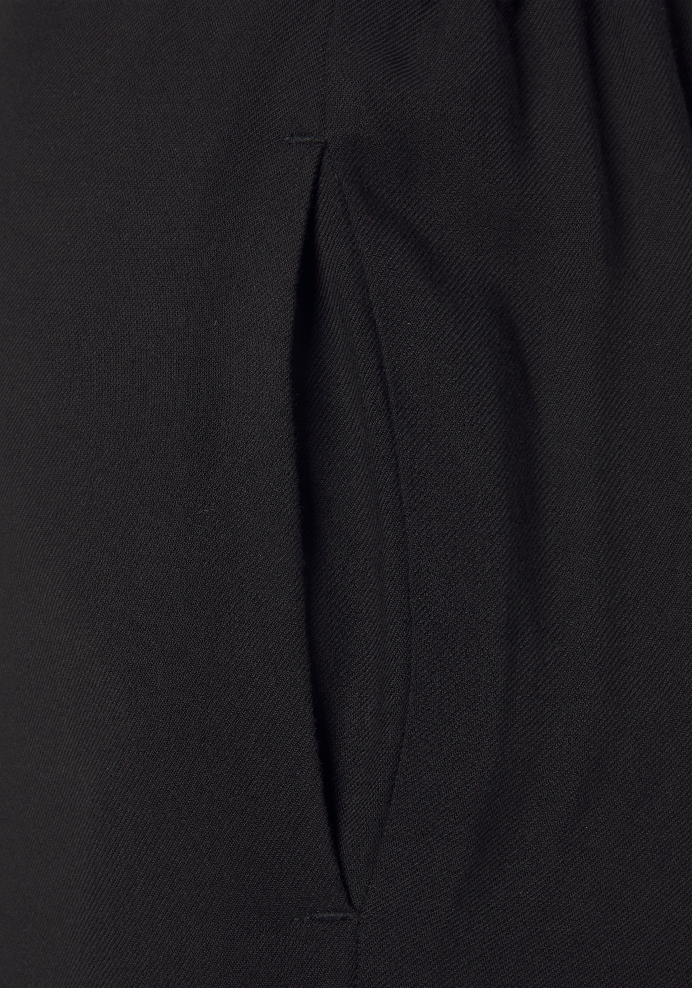LASCANA Paperbag-Hose  mit weitem Bein und Taschen, Wide-Leg, Stoffhose, casual, elegant