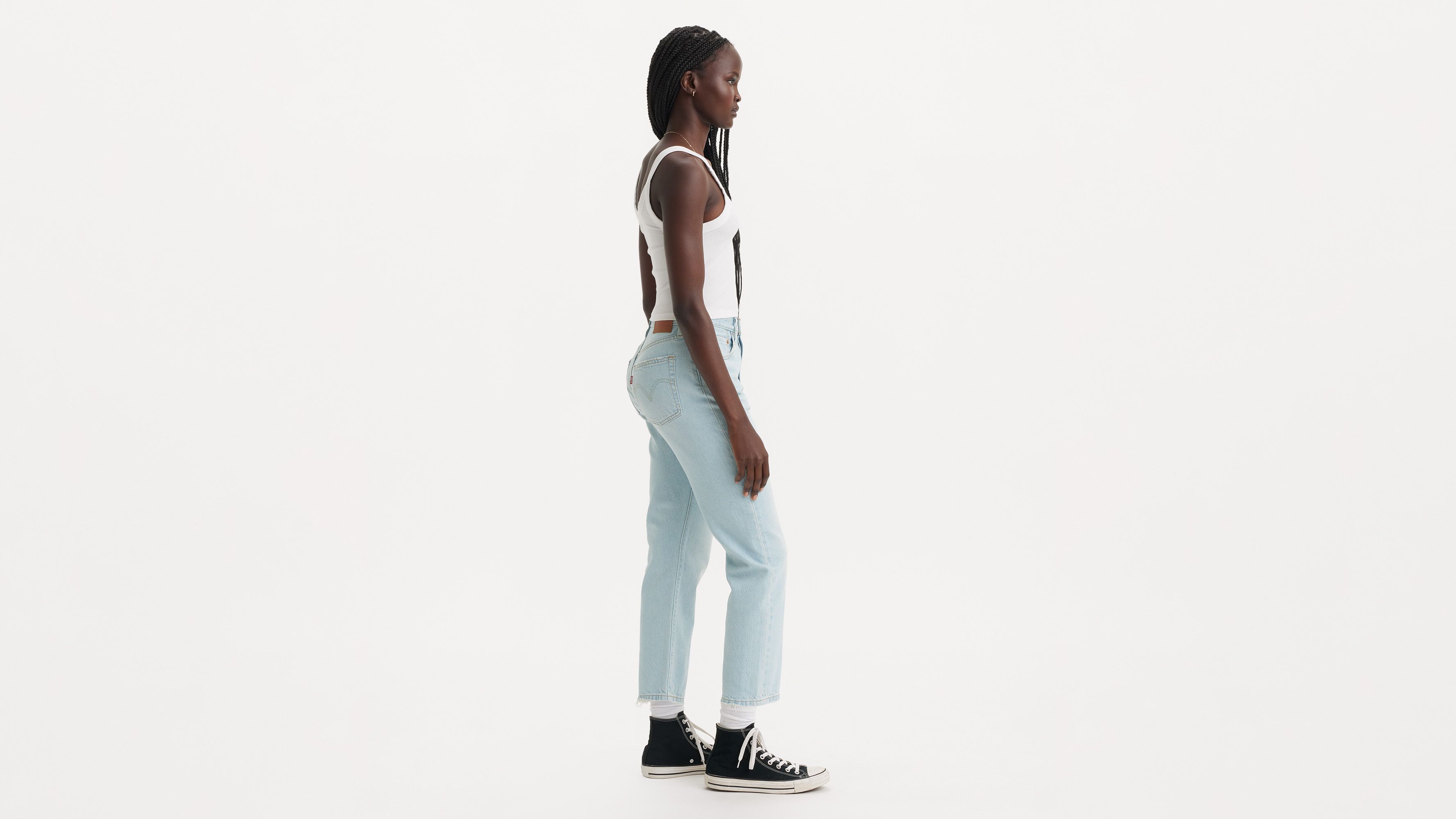Jean 501® Original Lightweight Crop - Make Memorable Ltw - Bleu