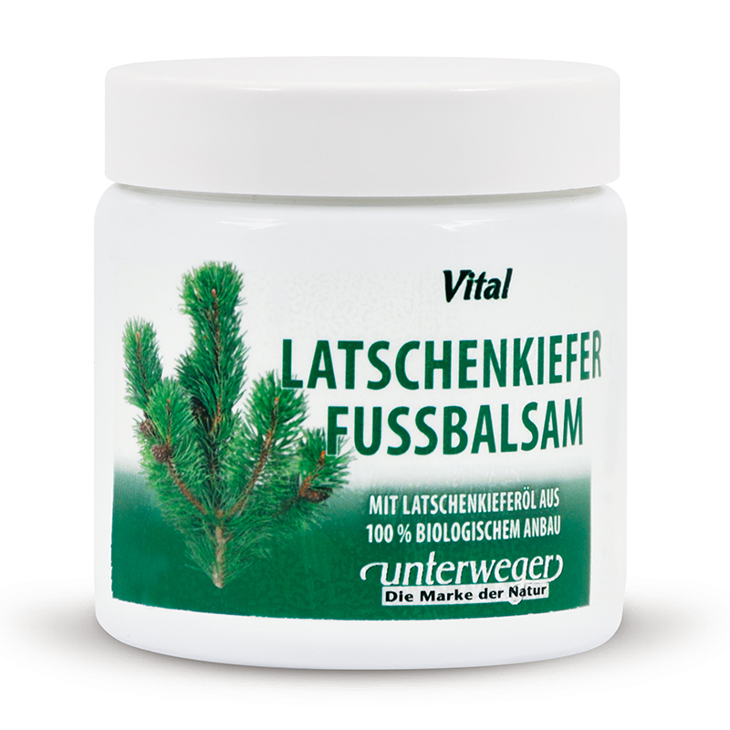 UNTERWEGER Vital Fussbalsam Bals Latschenkiefer Topf 100 ml