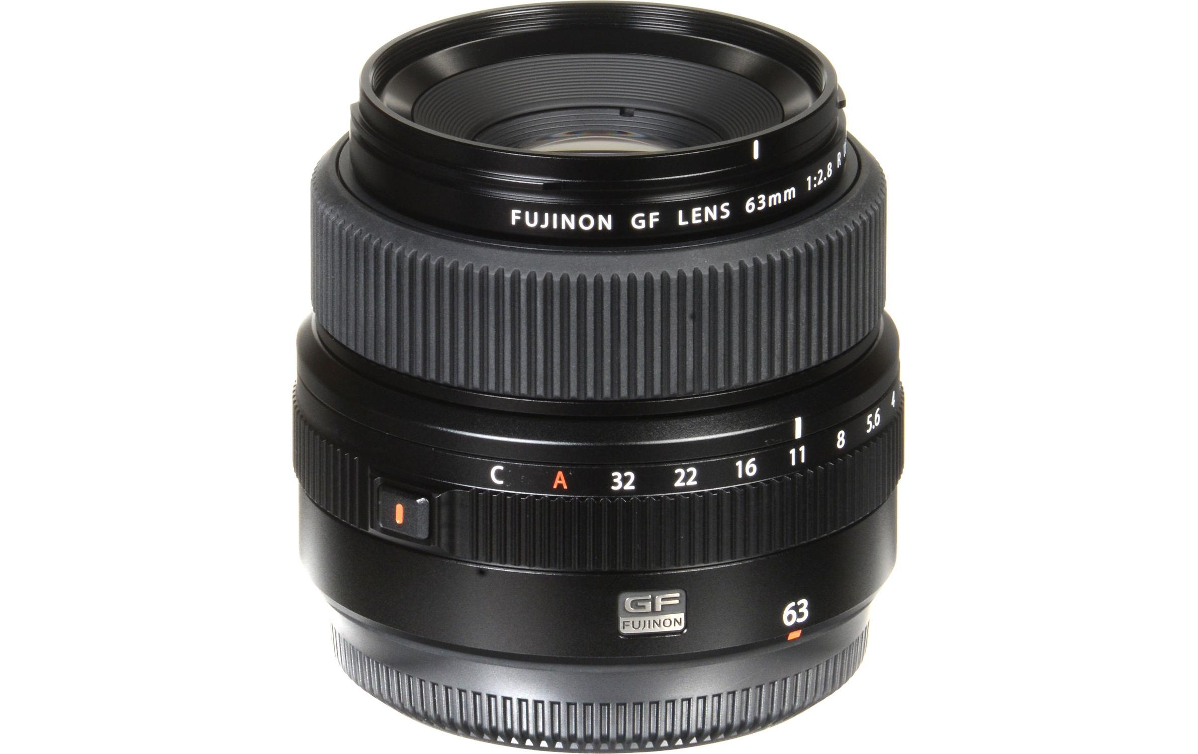 Festbrennweite GF 63mm F/2.8 R WR – Fujifilm G-Mount<br>Standardobjektiv für das GFX-Mittelformatsystem von Fujifilm