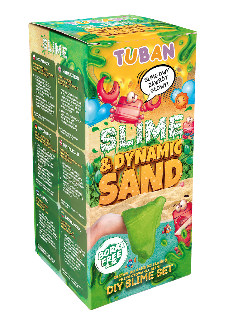 Tuban Tuban DIY Set Slime & Dynamic Sand