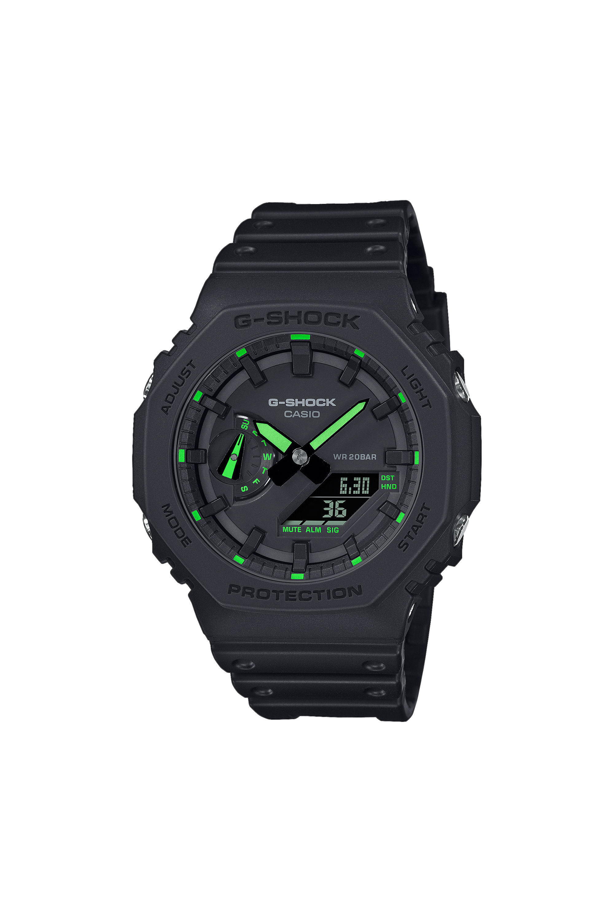 G-SHOCK Montre GA-2100 Vert