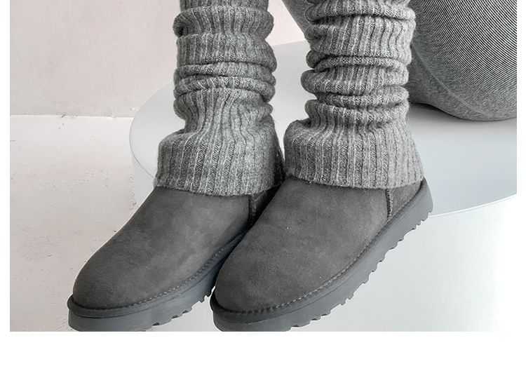 Shira - Zachtgebreide beenwarmer in 5 kleuren