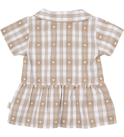 Petit Piao Hemd - Off White Heart