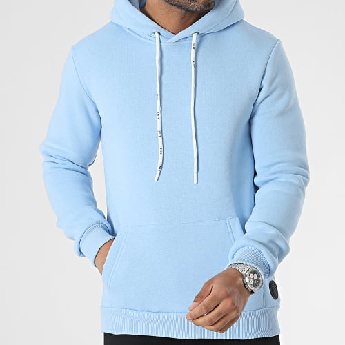Sweat Capuche Bleu Clair