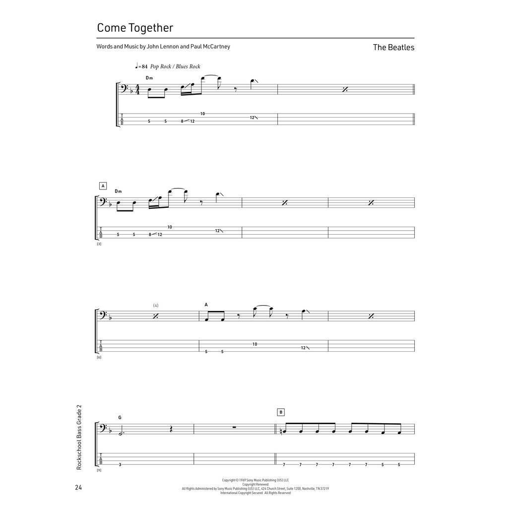 Rock School Limited Bass Grade 2 (2024) basgitaarboek