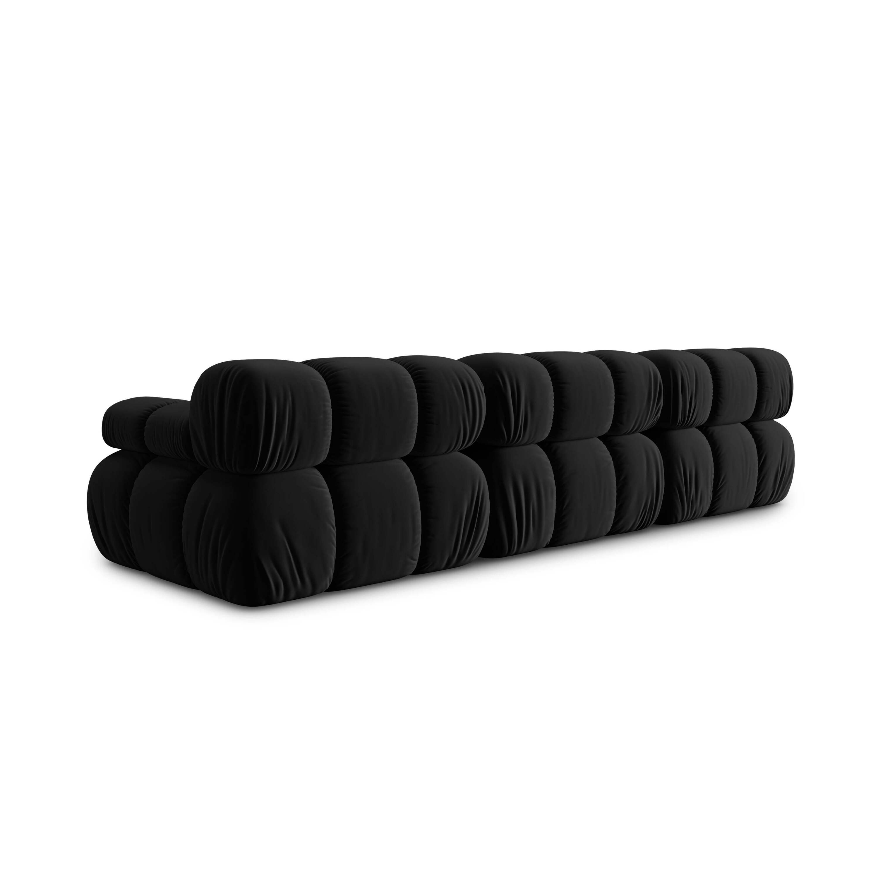 Milo Casa Tropea Modulaire 3-zitsbank - Zwart