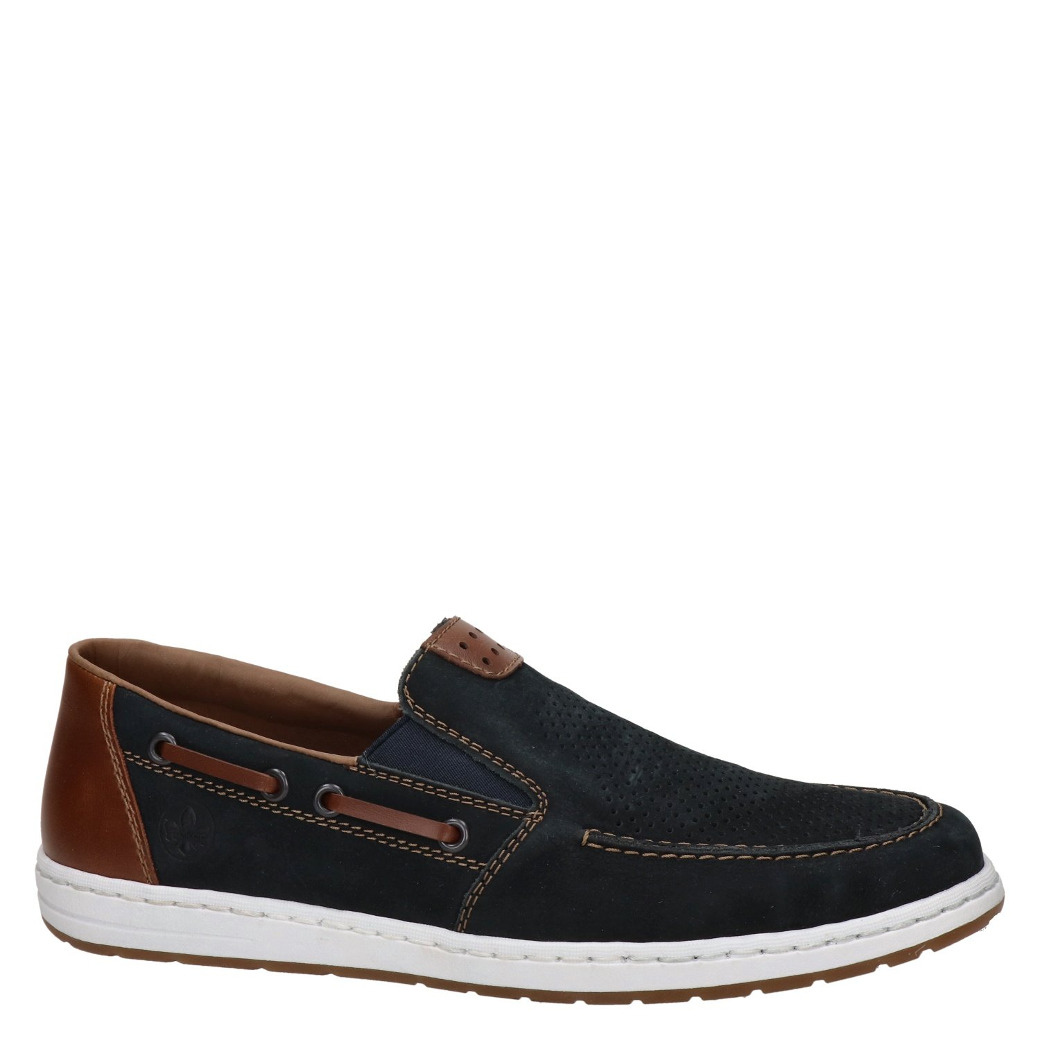 heren instapper Rieker Blauw