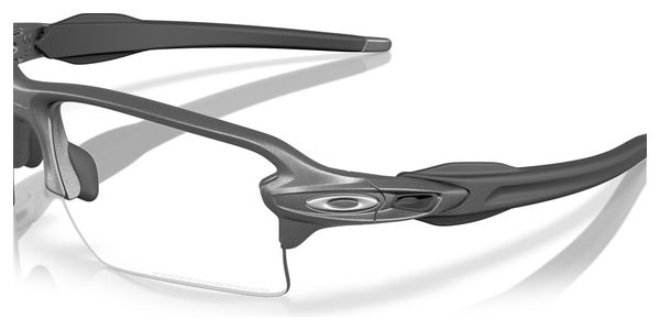 Lunettes Oakley Flak 2.0 XXL - Steel / Clear to Black Iridium Photochromic / Ref : OO9488-0763