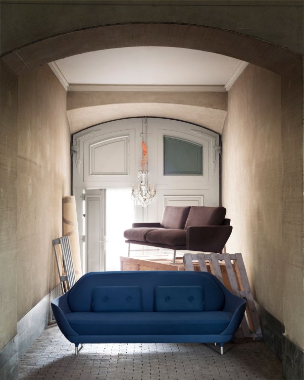 Fritz Hansen Lissoni Sofa bank 2-zits, Diablo 402