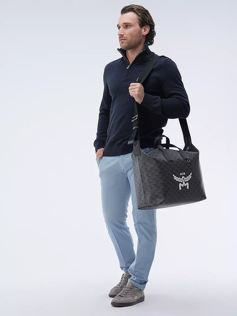 MCM Reisetasche HIMMEL LAURETOS grau