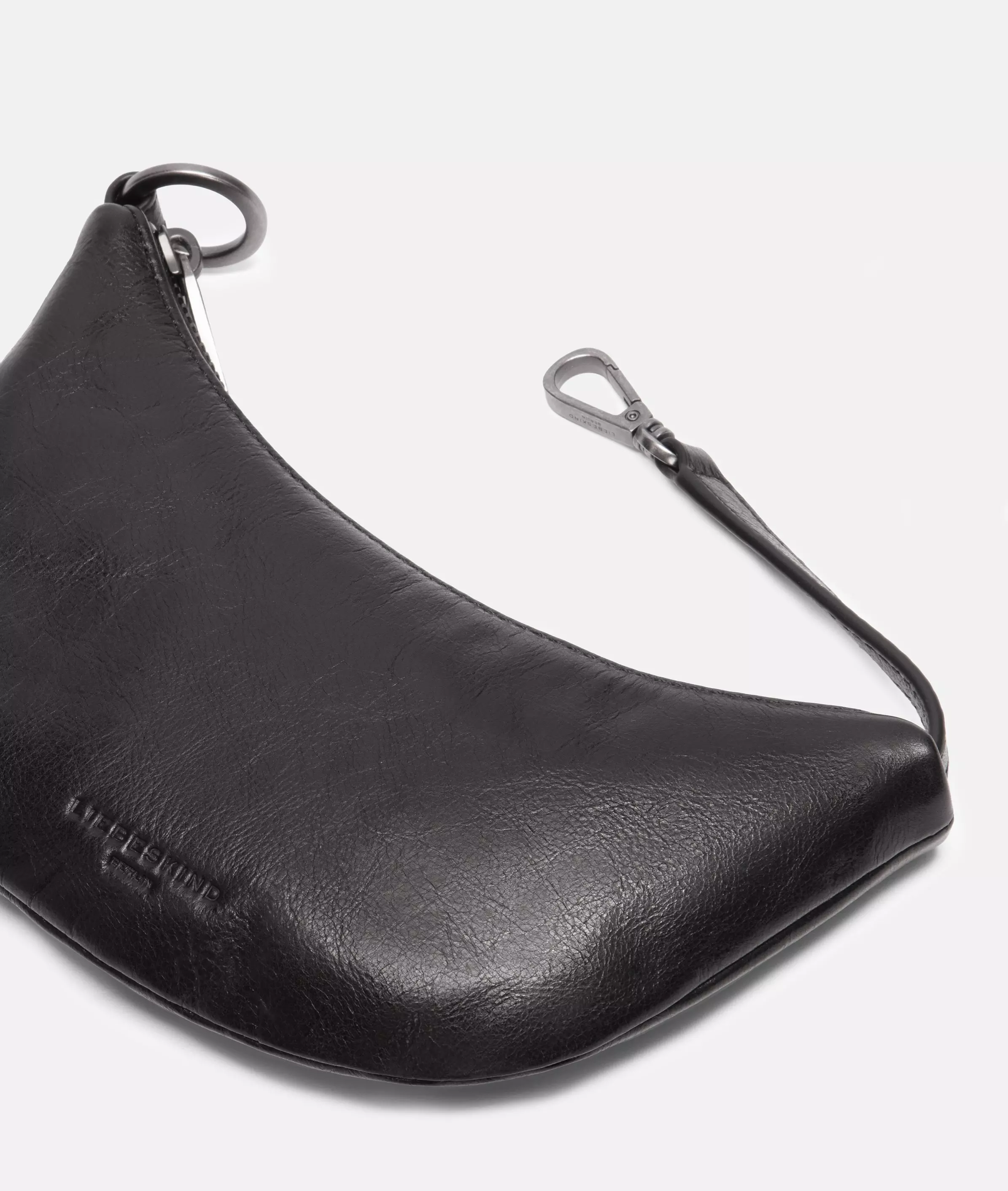 Luna Pendant Leather mini pouch