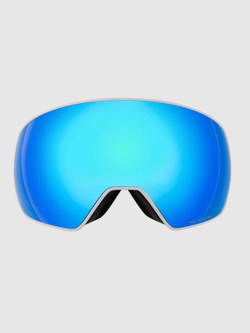 Red Bull SPECT Eyewear Fink White Goggle smoke with blue