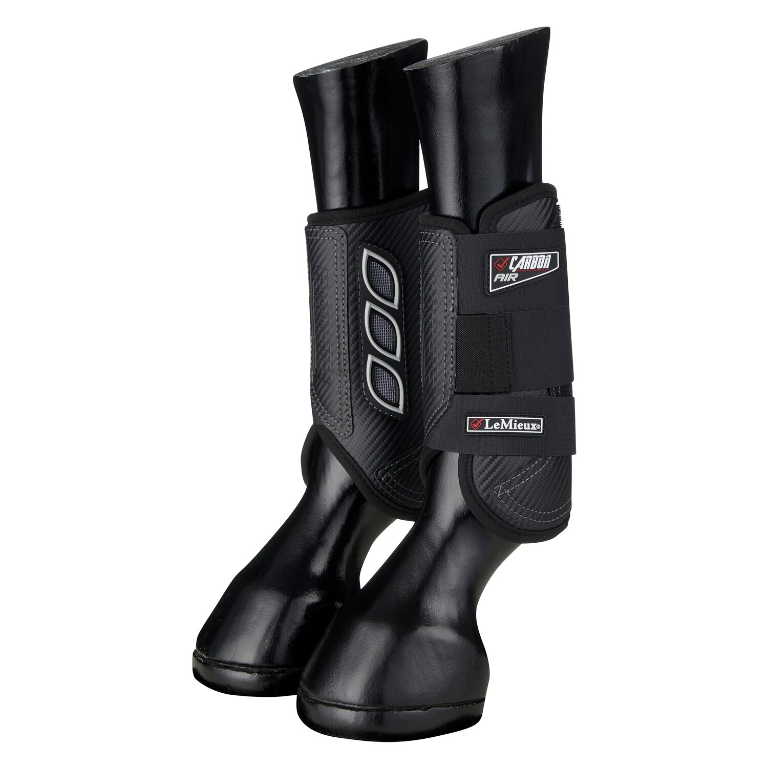 LeMieux Core Gamaschen Carbon Air XC, für die Vorderbeine  - black