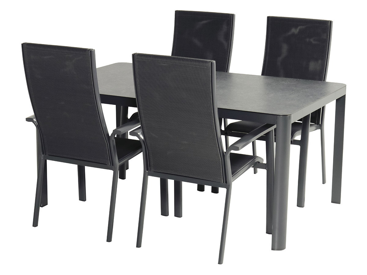 Hartman Gibraltar Stone grey 160 x 100 tuintafel