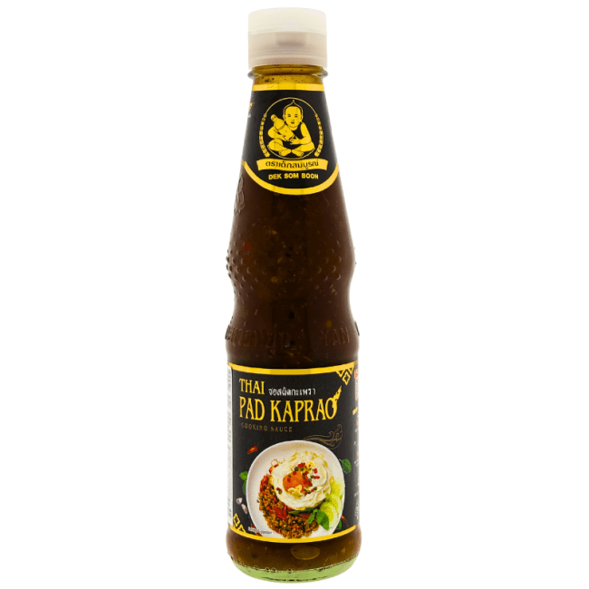 Dek Som Boon Pad Kaprao Kooksaus 330g