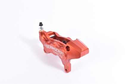 Etriers de frein Beringer axial gauche Aerotec® 6 pistons Ø27mm rouge