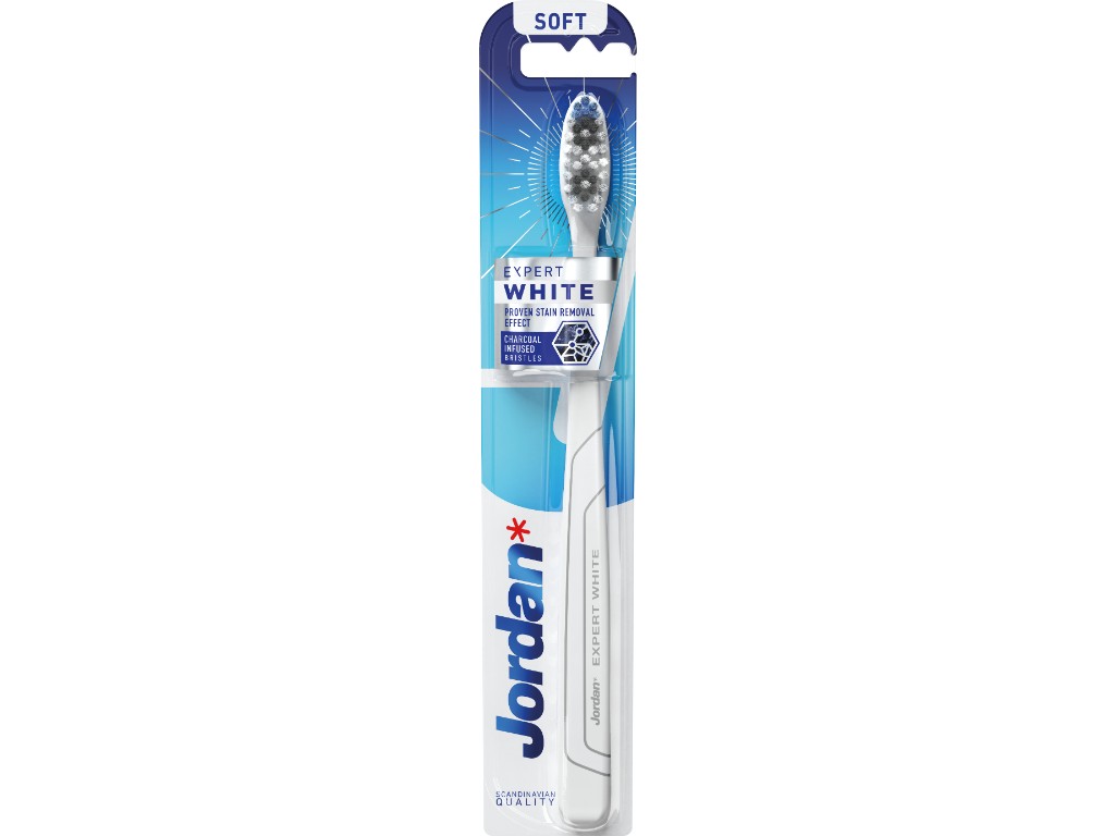 ESCOVA DE DENTES EXPERT CLEAN WHITE SOFT JORDAN