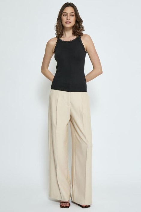 Peppercorn zwarte dames top