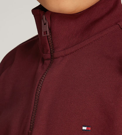 Tommy Hilfiger Sweatshirt - U Essential - Halber Reißverschluss