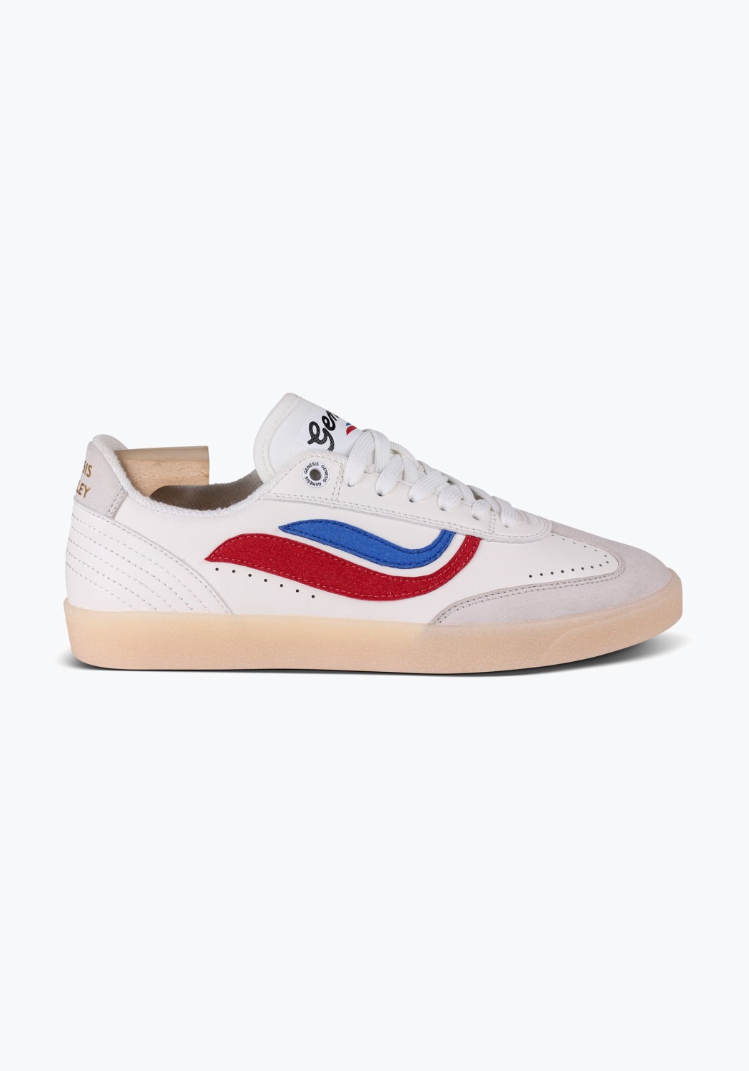 Genesis Sneaker G-Volley Sugar Corn White/Red/Blue/Light Gum