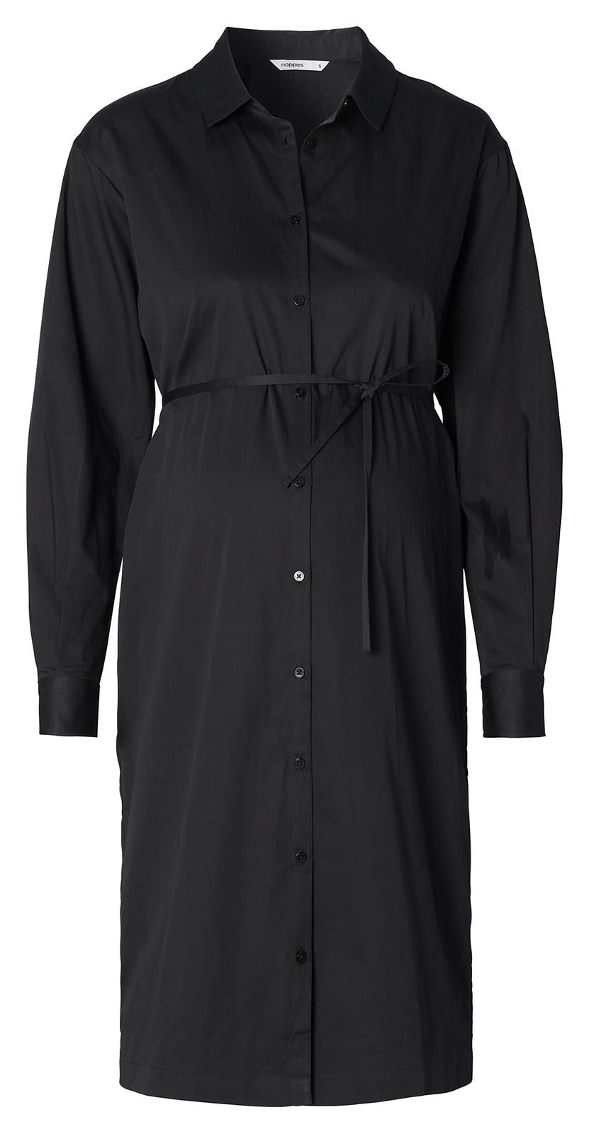 Noppies Maternity Jurk met voedingsfunctie Akaya - Black