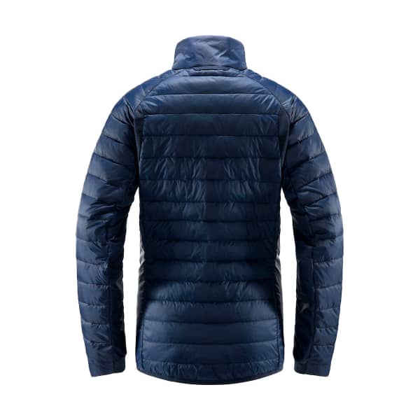 Doudoune randonnée HAGLÖFS SPIRE MIMIC JACKET WOMEN TARN BLUE