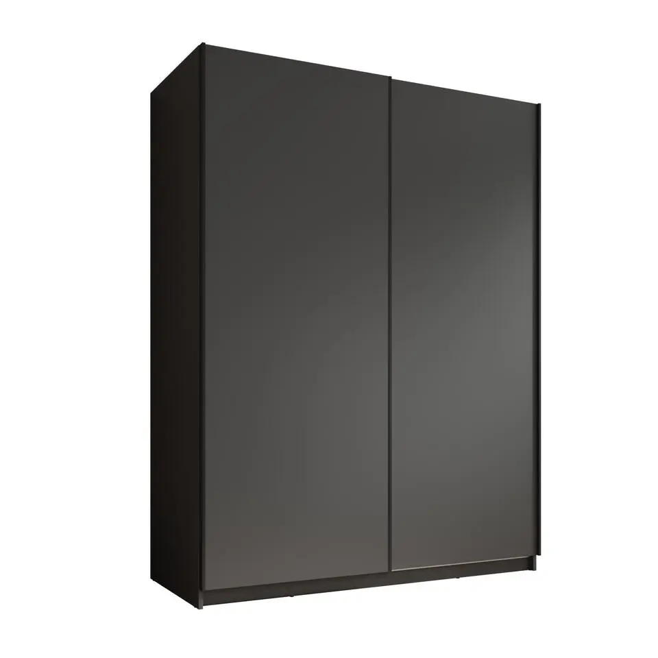 Meubella - Kledingkast Ganaro - Grijs - 150 cm