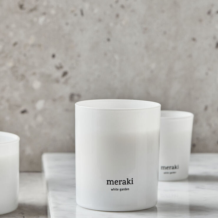 Meraki Duftlys, White garden
