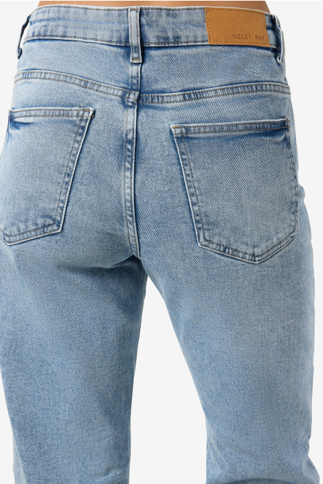Noisy may blauwe dames jeans