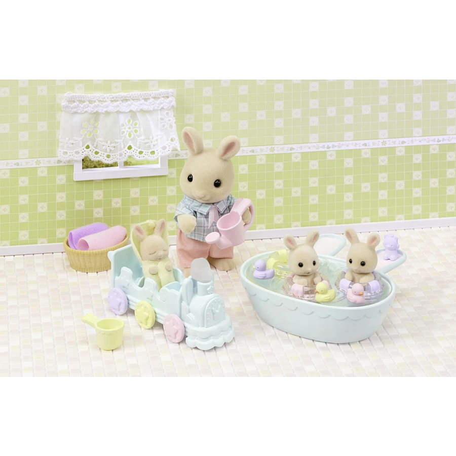 Sylvanian Families® Milchhasen Bade Spielset