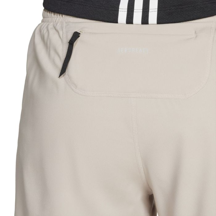 adidas Herre Own The Run 3-Stripe 5 Inch Shorts Brun