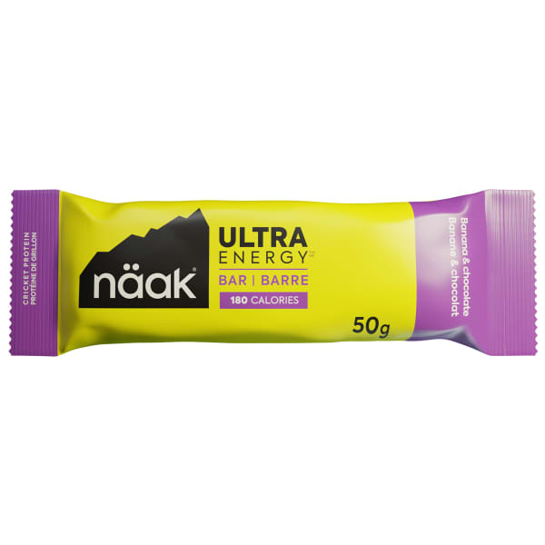 Barres énergétiques NAAK ULTRA ENERGY BAR BANANA & CHOCOLATE