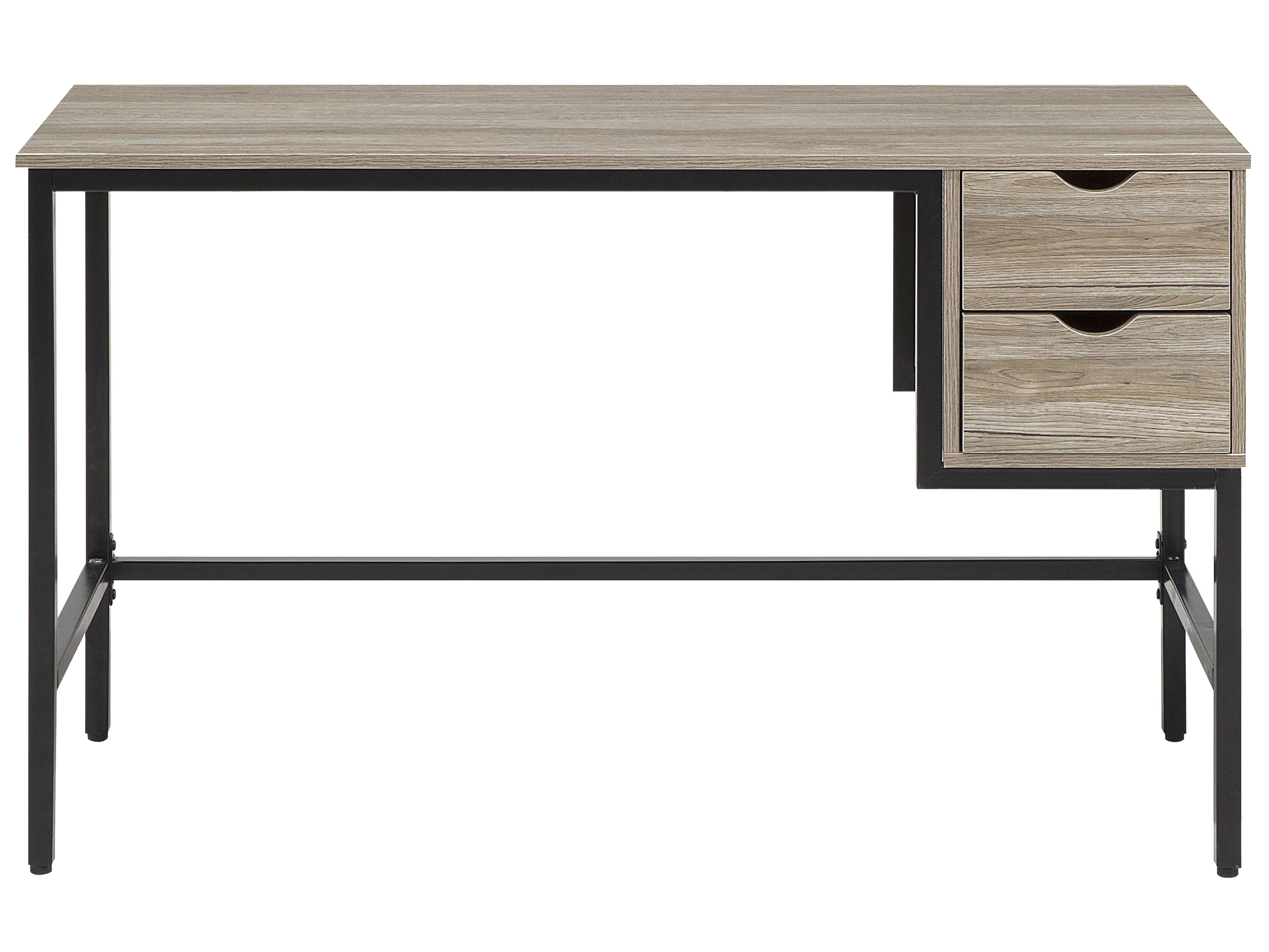 Bureau GRANT Lichtbruin 120 cm 48 cm met lades