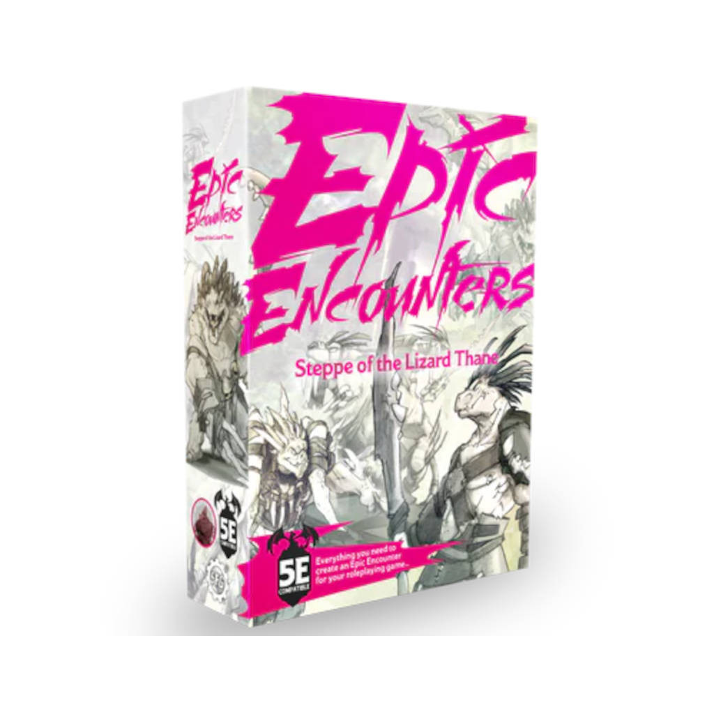 Epic Encounters - Steppe of the Lizard Thane (Anglais)