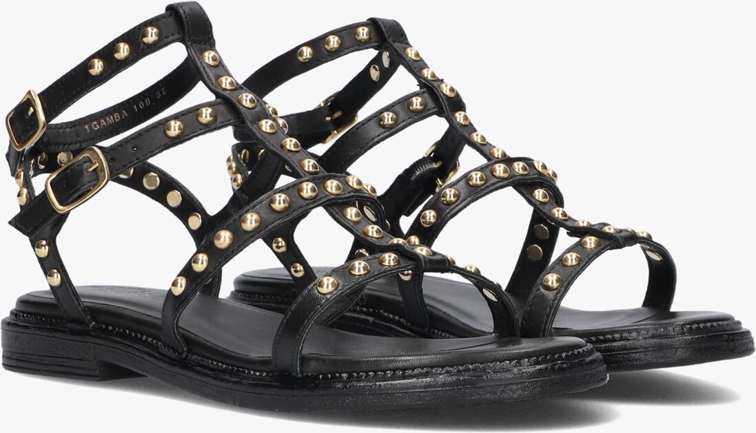 BLASZ zwarte blasz sandalen 1gamba100