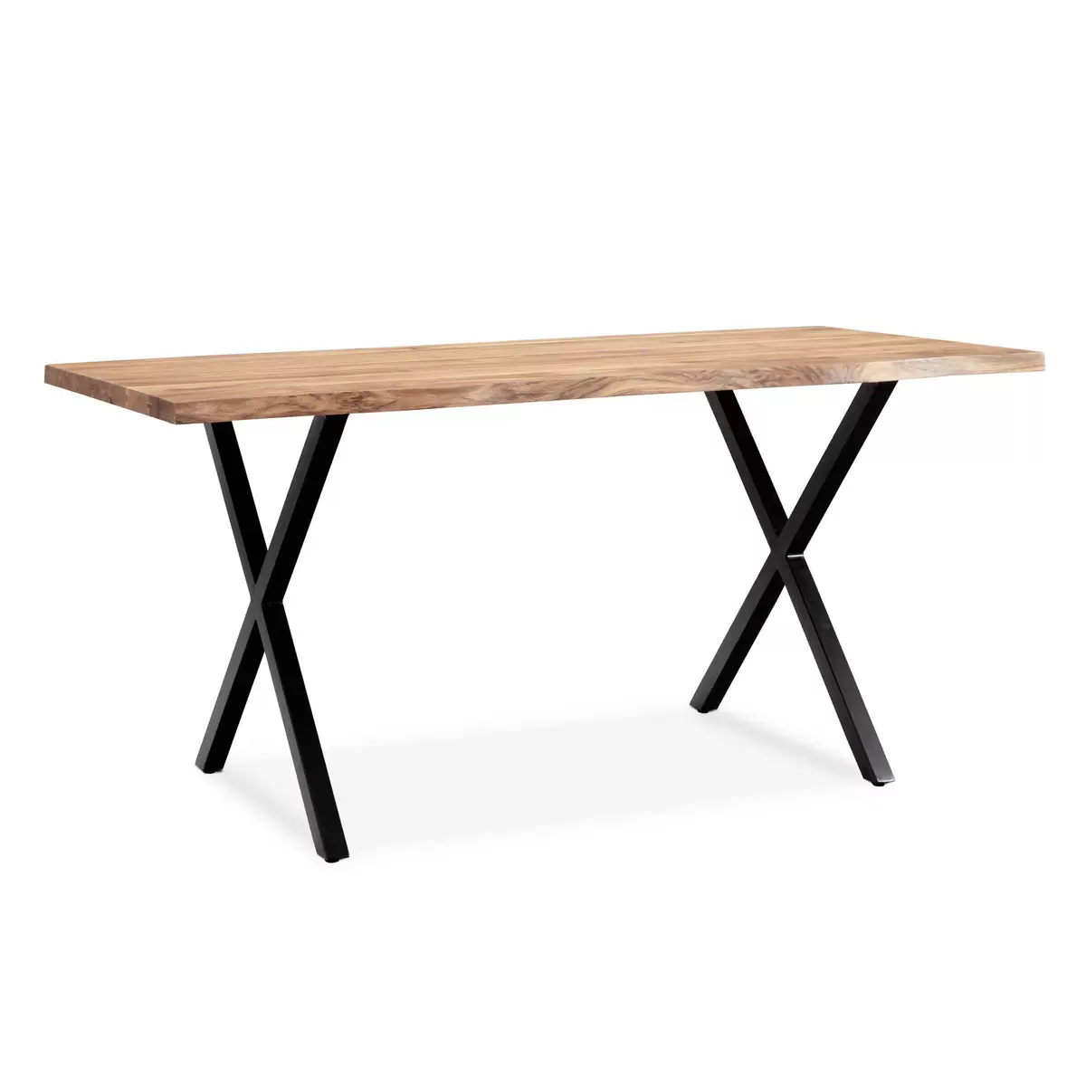 Schreibtisch Almada braun,schwarz