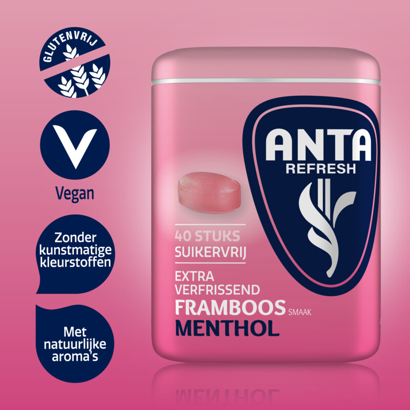 Anta Framboos menthol extra verfrissend