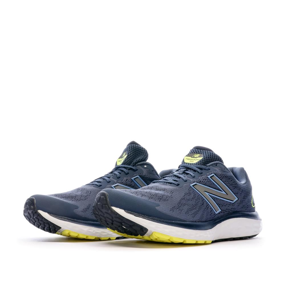New Balance Chaussures de running Bleues Homme New Balance Fresh Foam 680v7