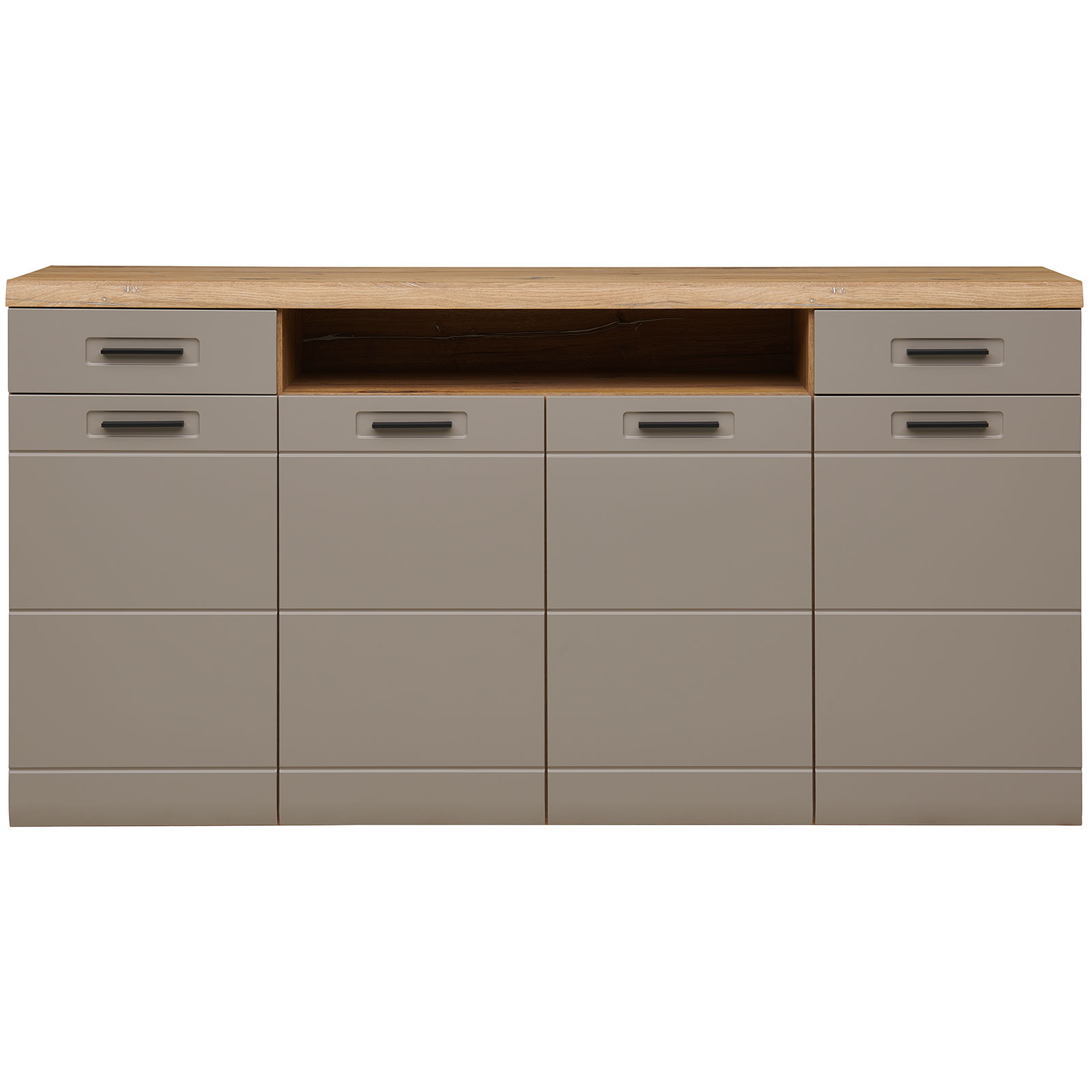 Luca Bessoni Sideboard AURIS - Basalt - Flagstaff Eiche - 200 cm