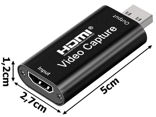 Videoinnspiller 1080P HD USB HDMI - Video Capture Card