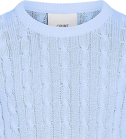 Grunt Bluse - Strick - GrLine - Hellblau